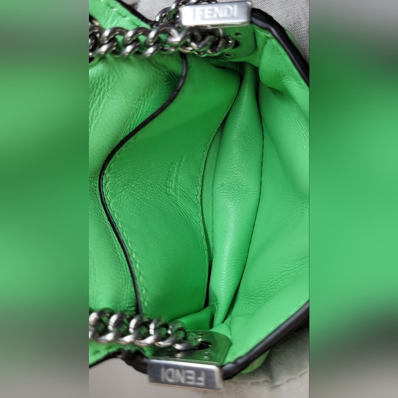 SOLD!Fendi Zucca Nano Baguette Crossbody Bag - Picture 11 of 14